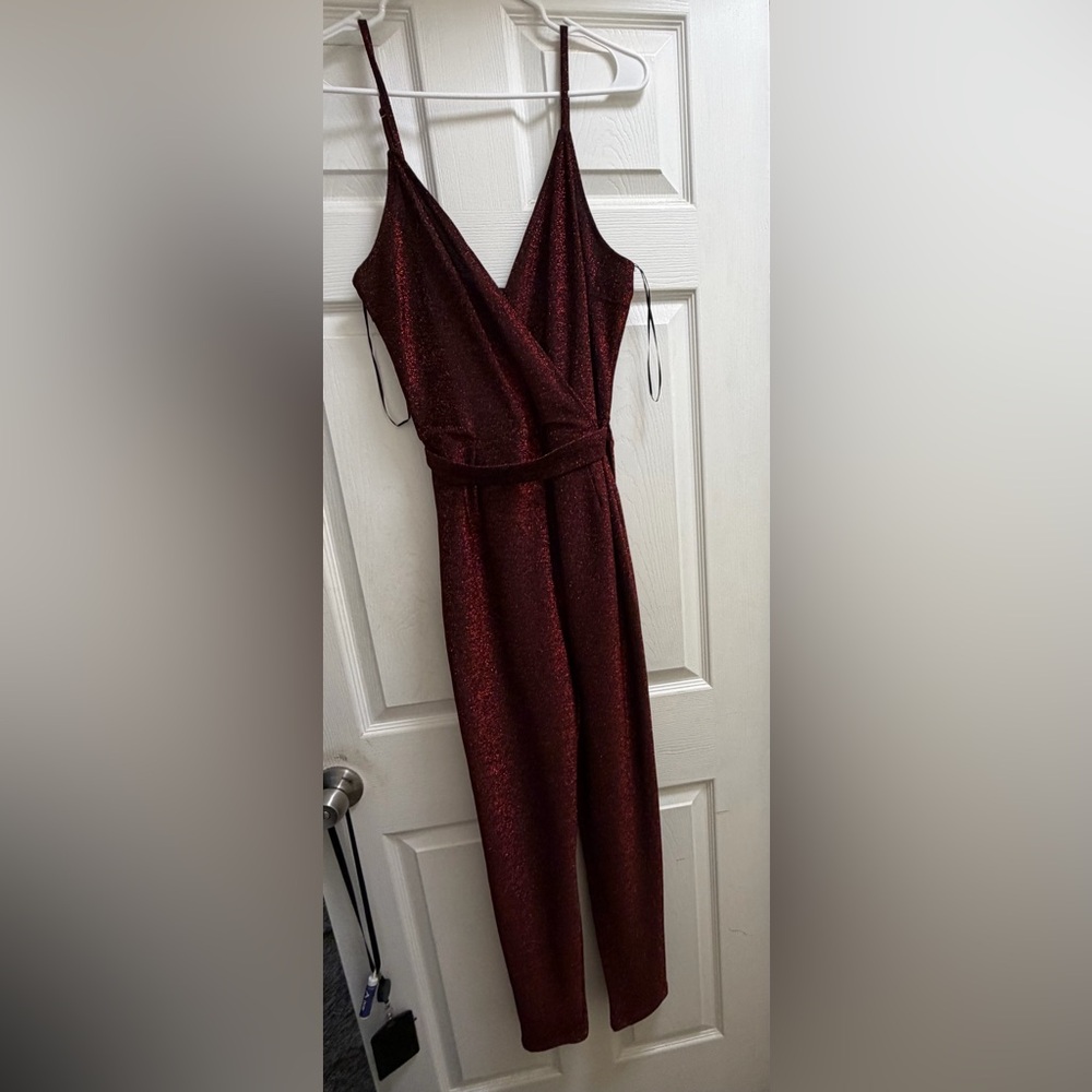 Mind Code Sparkling Maroon/Red Jumper - image 1